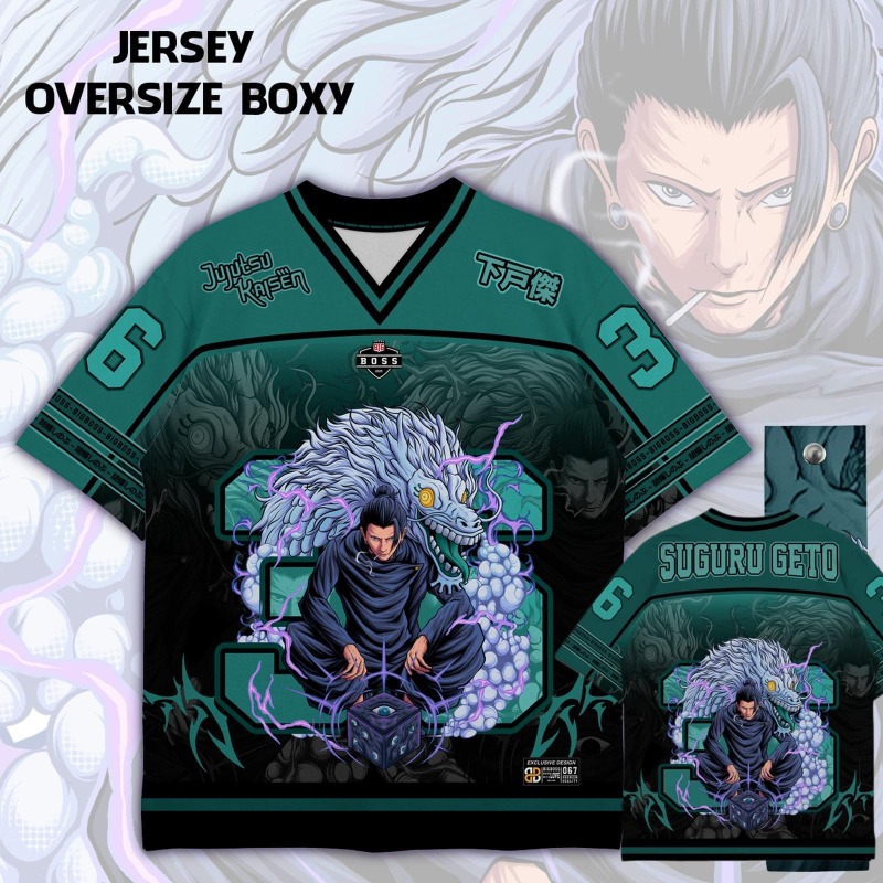 Anime Merchandise Women - Camiseta Estampada Anime Jujutsu Kaisen Choso