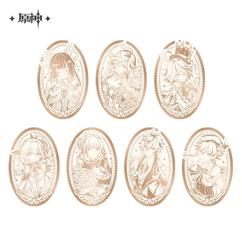 Anime Merchandise Licensing - Broche Oficial Licenciado Genshin Impact: Série