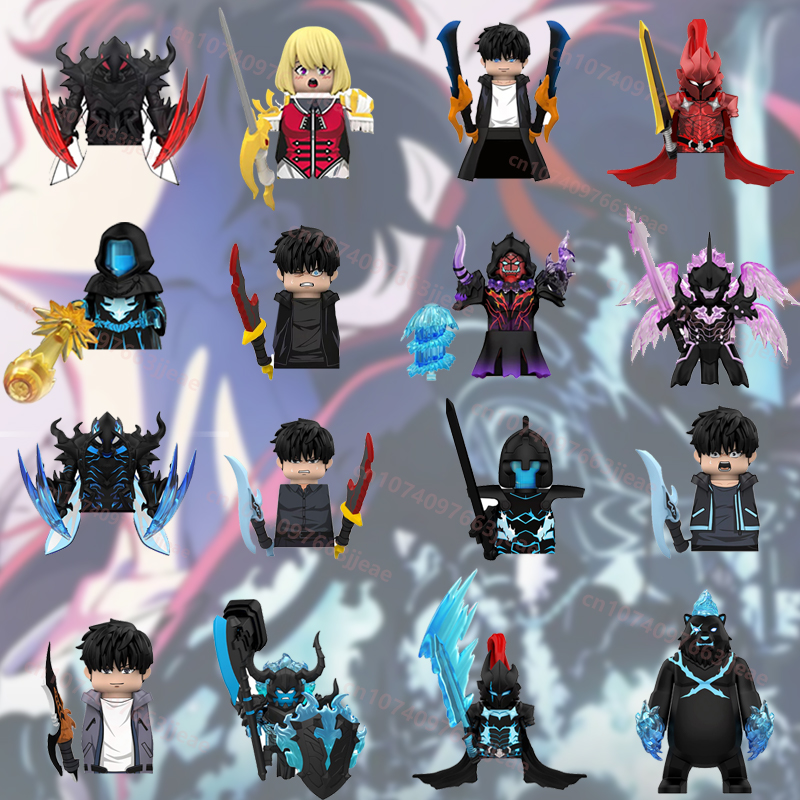 Anime Merchandise Solo Leveling - Novo 6/8/16 pçs solo nivelamento sung