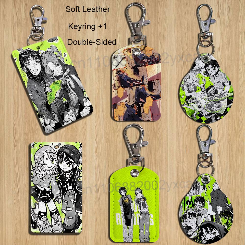 Anime Merchandise Gift - Chaveiro de Cartão de Identificação e