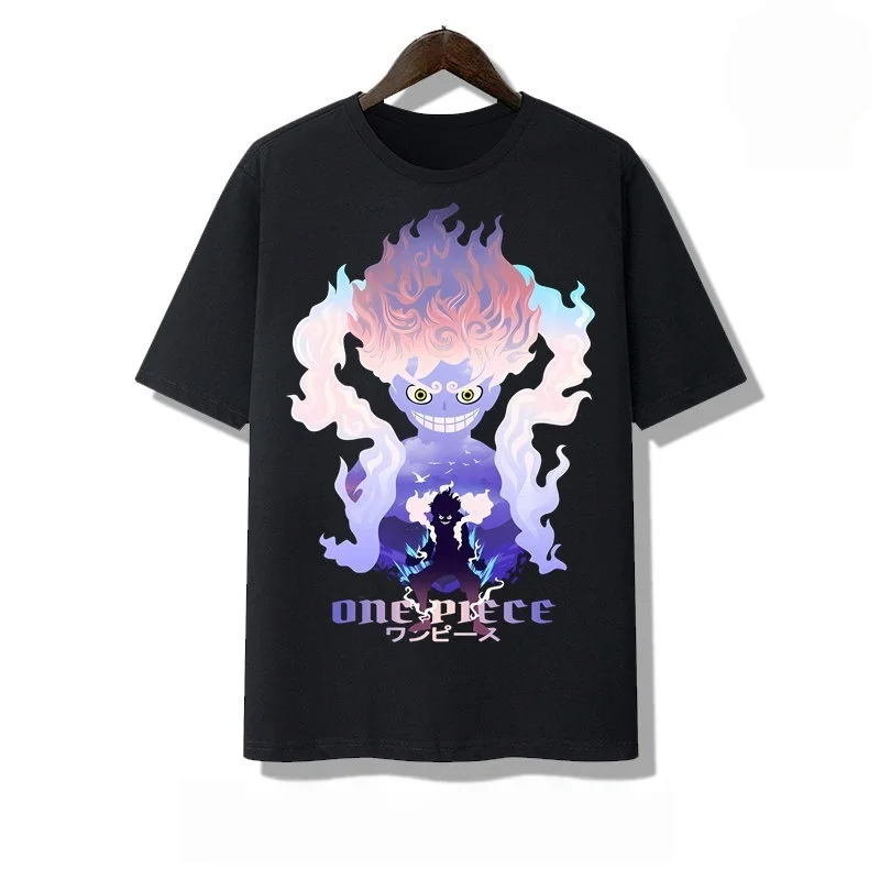 Anime Merchandise Store Japan - Nova Camiseta Oversized de Algodão Estampada