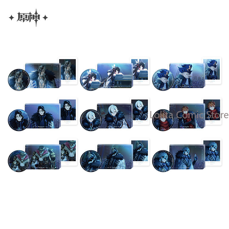 Anime Merchandise Licensing - Emblema Oficial Licenciado Genshin Impact da