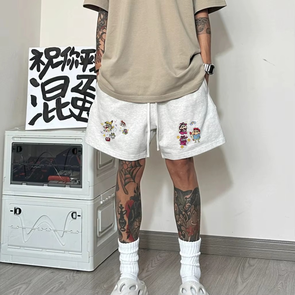 Anime Merchandise Store Japan - Novos shorts masculinos crayon shin-chan roupas