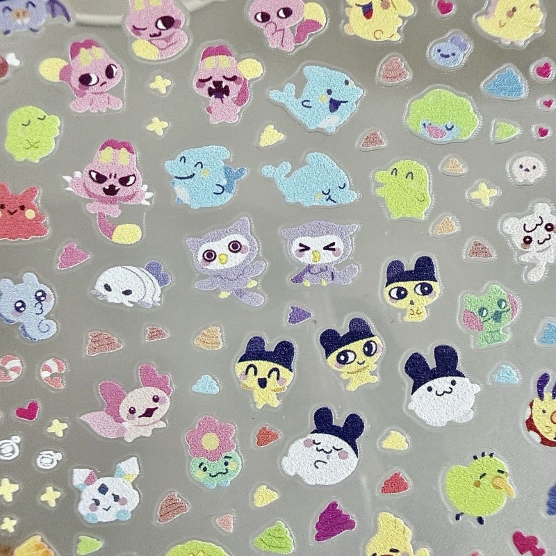 Adesivos de Unha Tamagotchi An - Anime Merchandise Nepal avaliação e preço