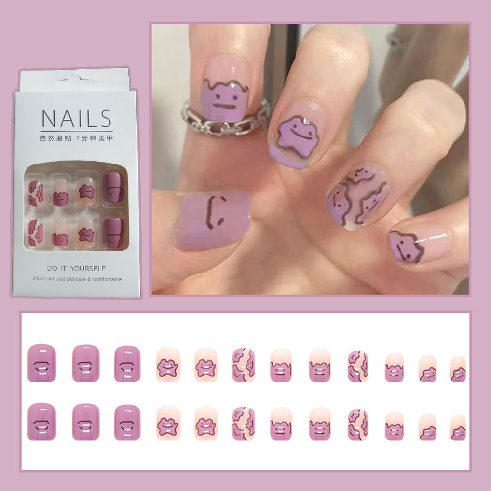 Adesivo de unhas pokemon ditto - Anime Merchandise Nepal avaliação e preço
