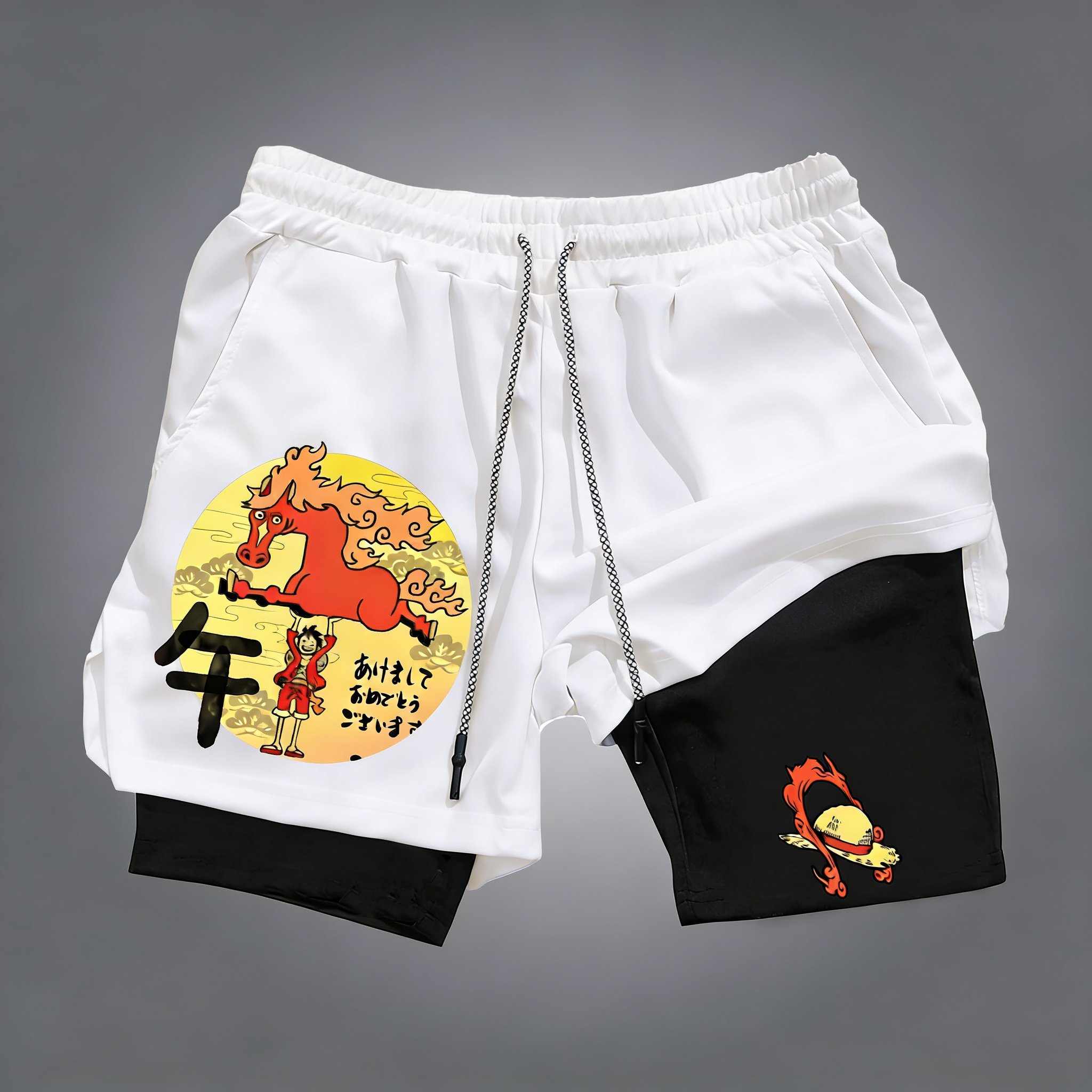 Shorts Masculinos de Verão 202 - Anime Merchandise Store Japan avaliação e preço