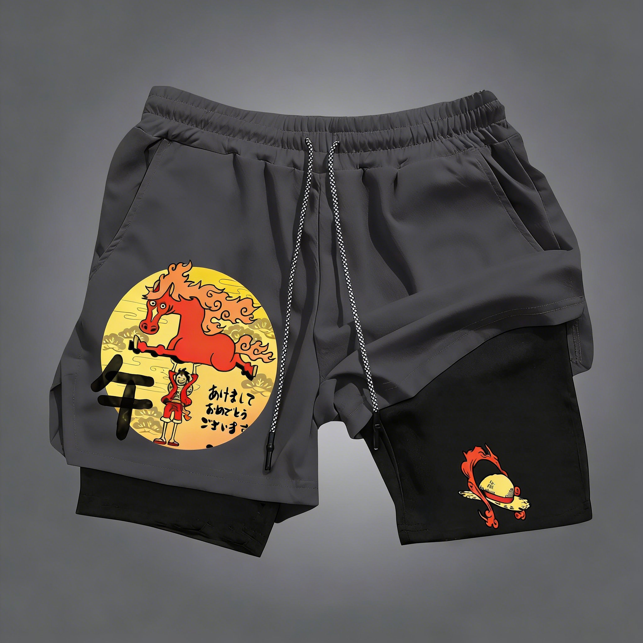 Shorts Masculinos de Verão 202 - Anime Merchandise Store Japan avaliação e preço