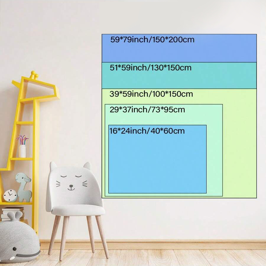 1PC Tapeçaria Digital Impressa - Wall Scroll Tapestry avaliação e preço