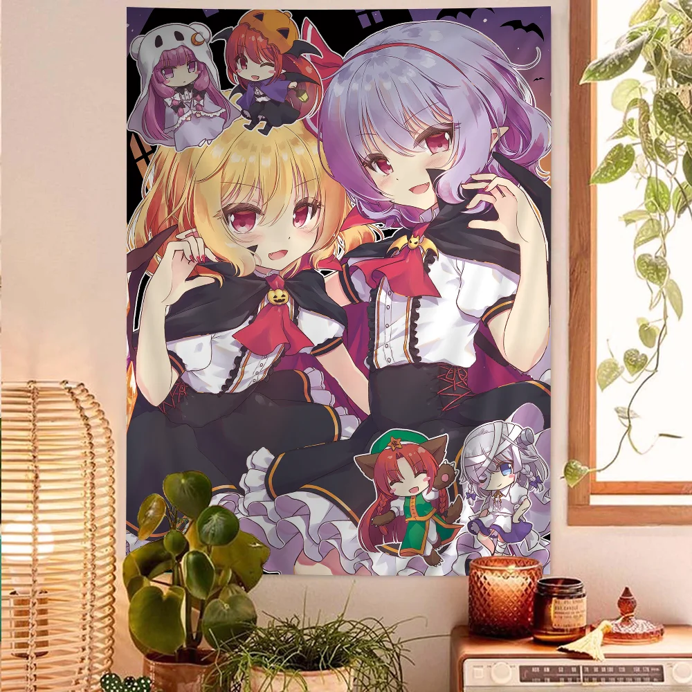 Touhou projeto flandre scarlet - Wall Scroll Tapestry avaliação e preço