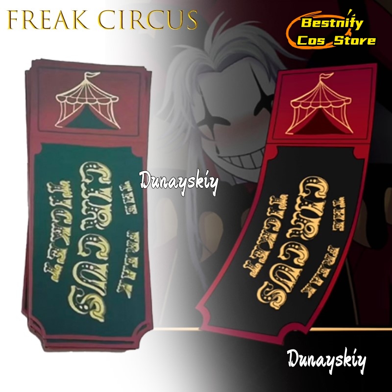 Cartão de bilhete de circo BFr - Anime Merchandise Women avaliação e preço