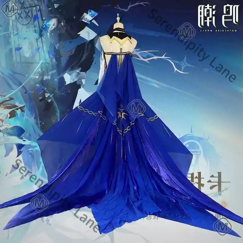 Fantasia de Cosplay Wuthering  - Anime Merchandise Women avaliação e preço