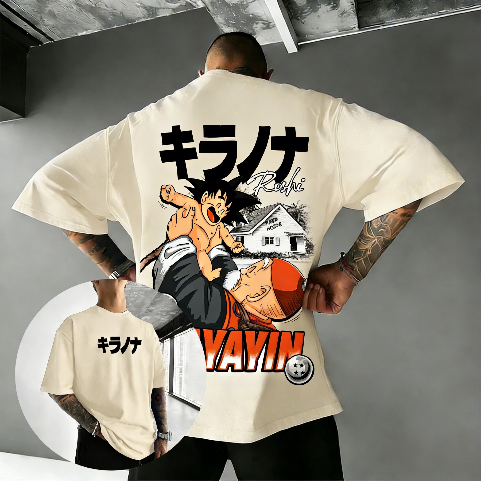 Camiseta Gráfica Anime Dragon  - Anime Merchandise Store Japan avaliação e preço