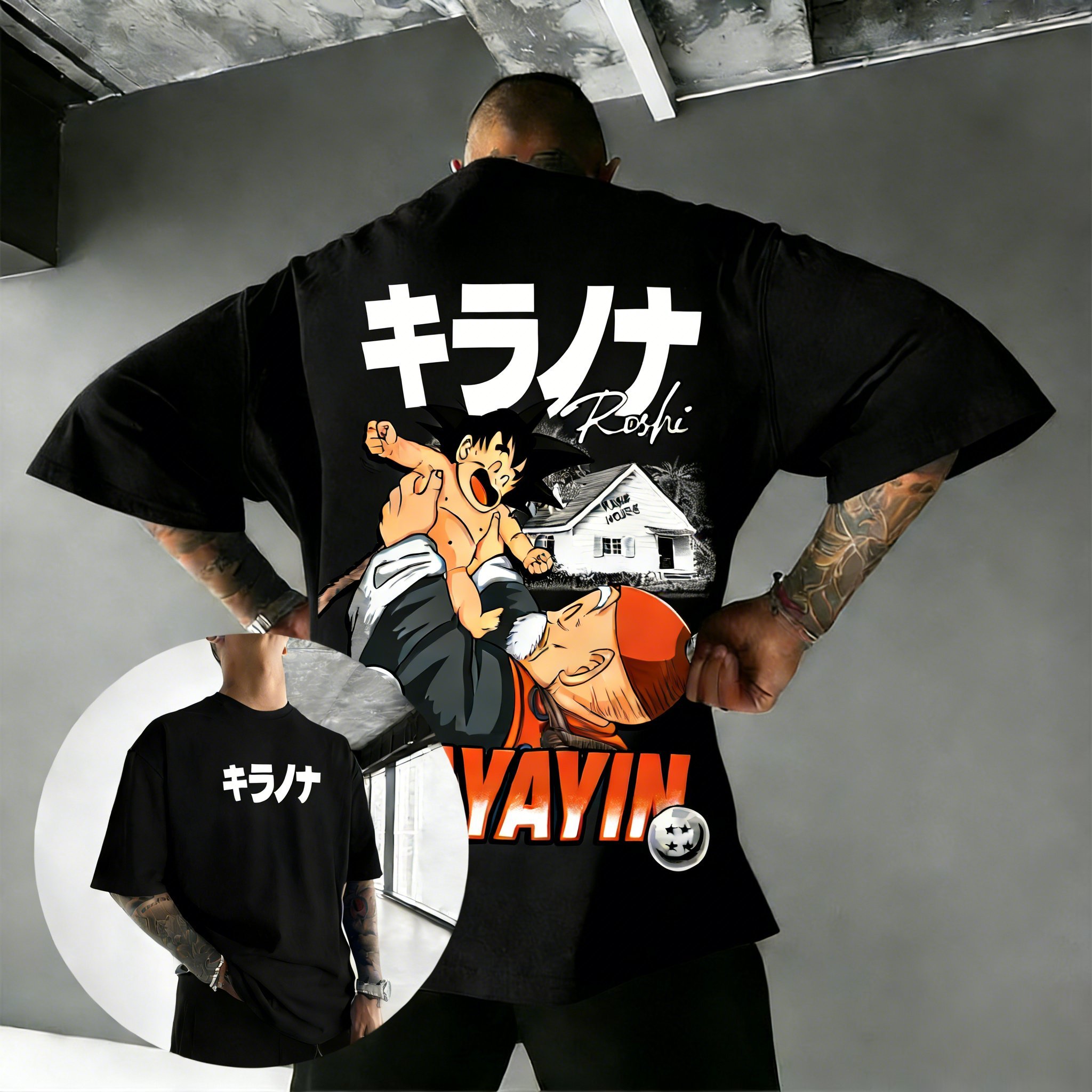 Camiseta Gráfica Anime Dragon  - Anime Merchandise Store Japan avaliação e preço
