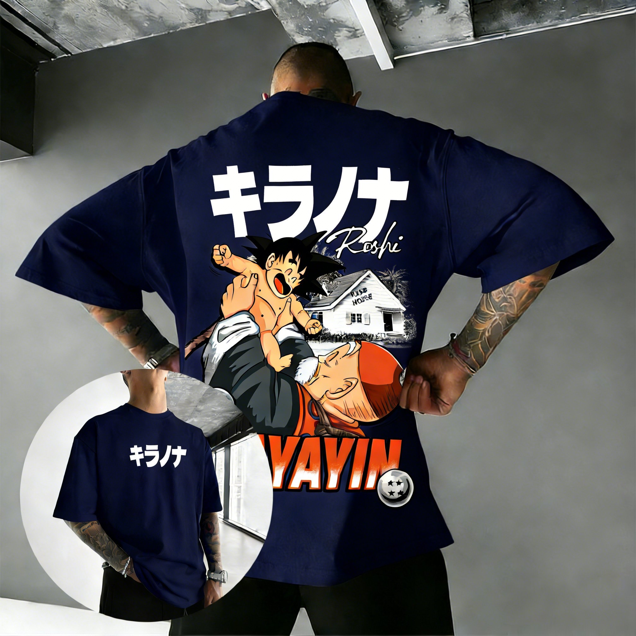 Camiseta Gráfica Anime Dragon  - Anime Merchandise Store Japan avaliação e preço