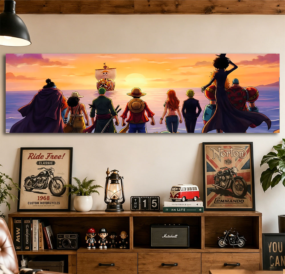 Tapeçaria One Piece Straw Hat  - Wall Scroll Tapestry avaliação e preço