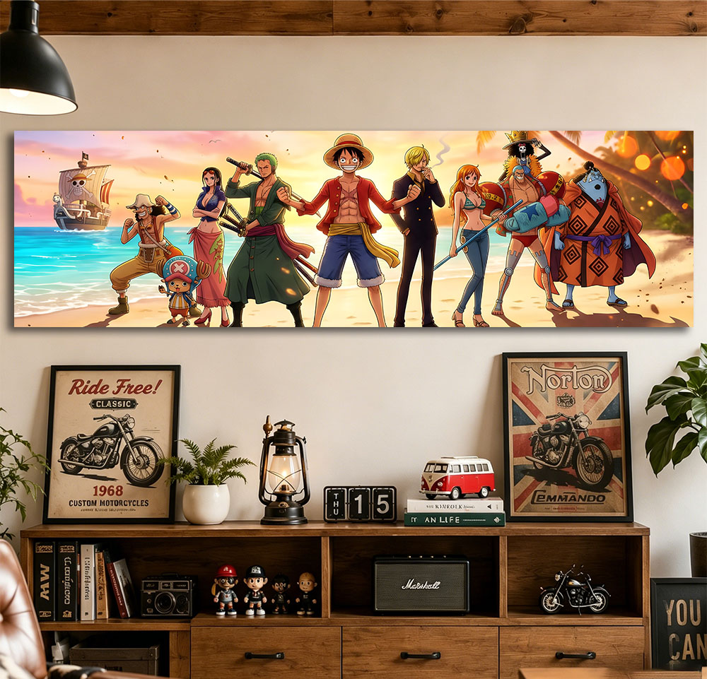 Tapeçaria One Piece Straw Hat  - Wall Scroll Tapestry avaliação e preço