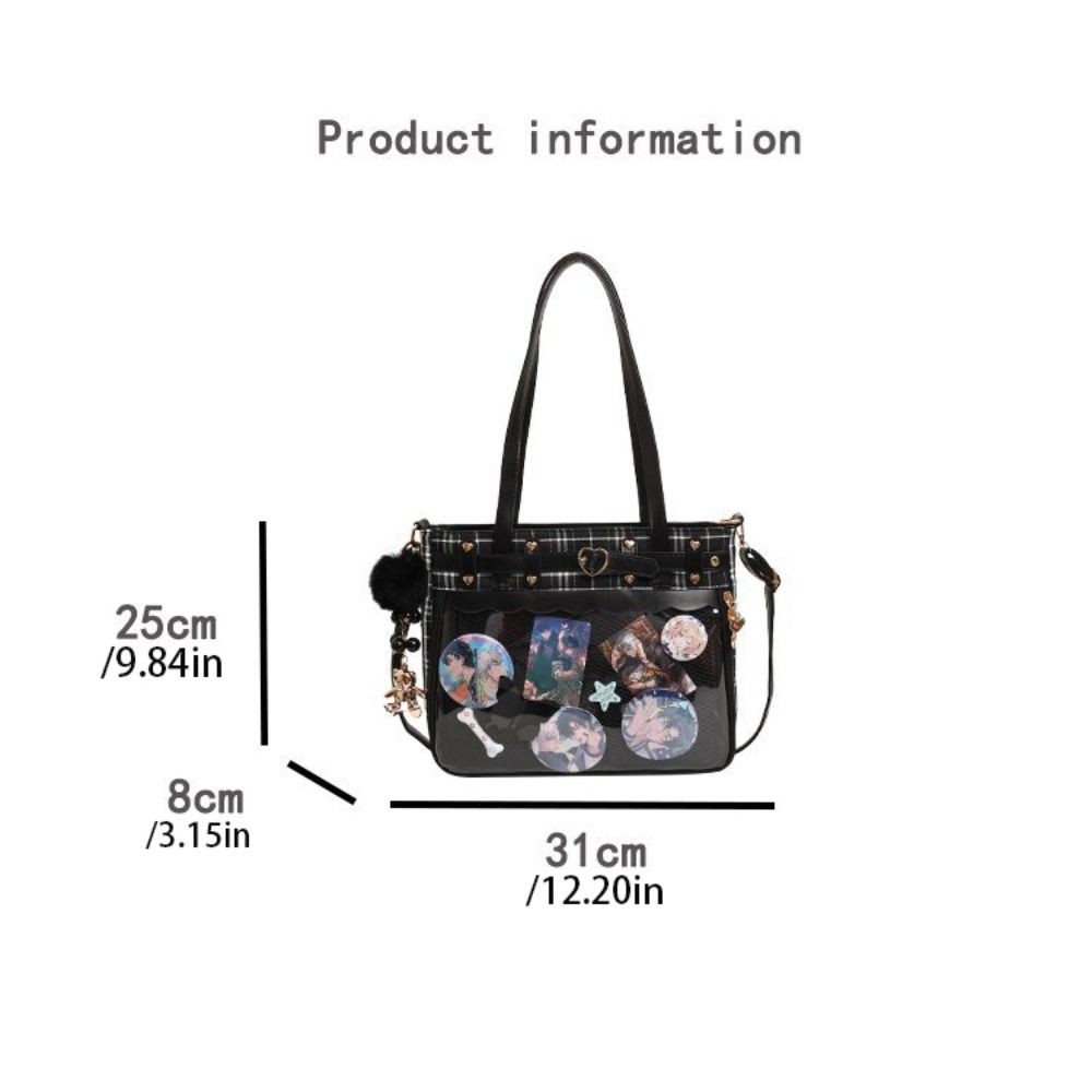 Bolsa Transversal Y2K Anime It - Anime Merchandise Women avaliação e preço