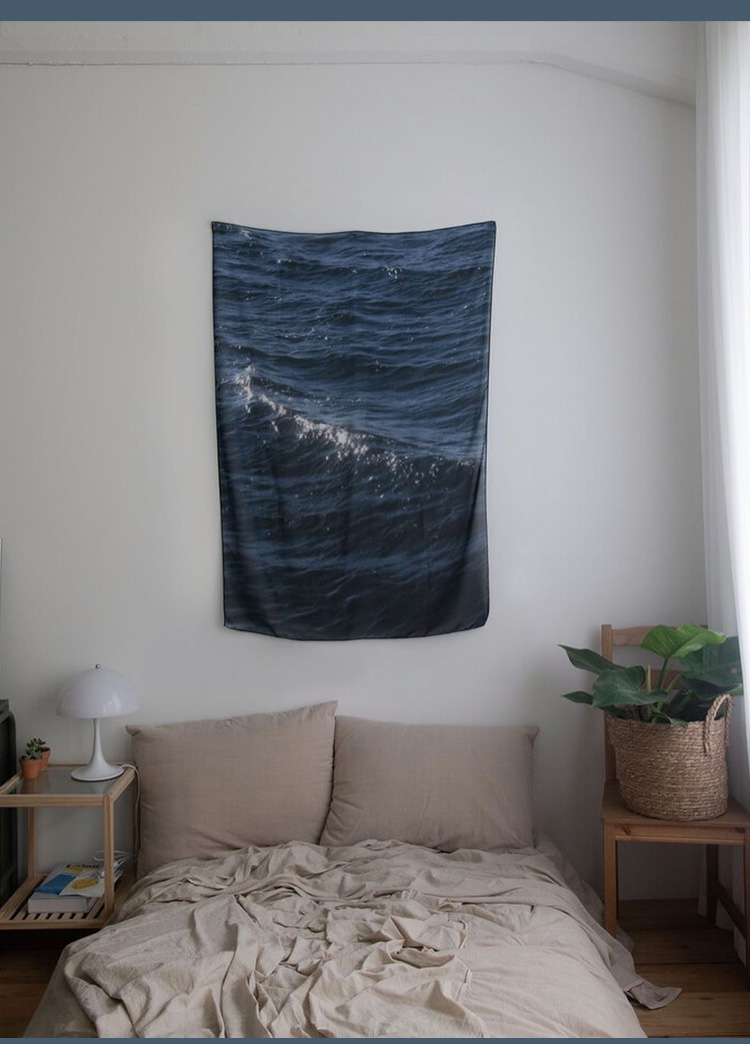 Cenário de paisagem na parede  - Wall Scroll Tapestry avaliação e preço