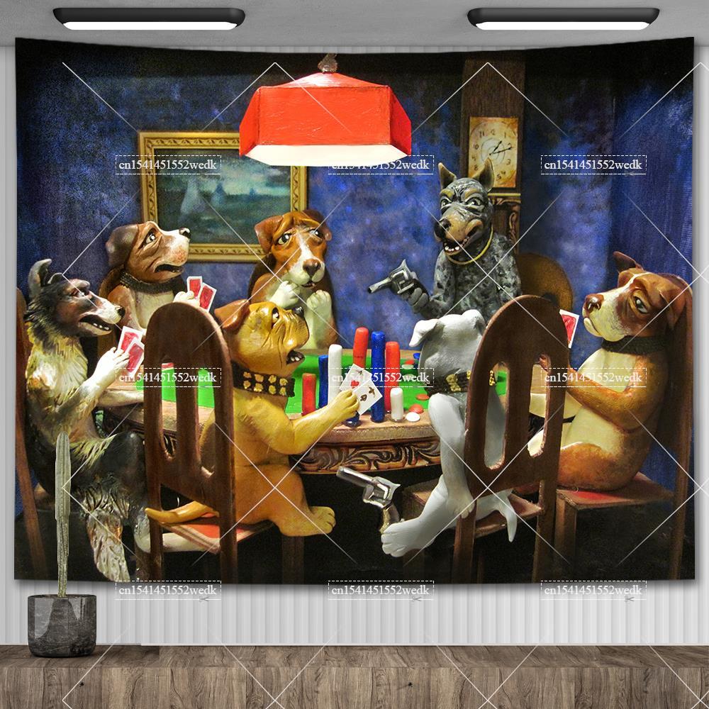 Cassius marcellus coolidge cãe - Wall Scroll Tapestry avaliação e preço