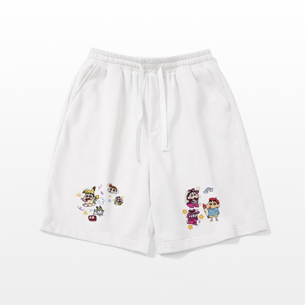 Novos shorts masculinos crayon - Anime Merchandise Store Japan avaliação e preço