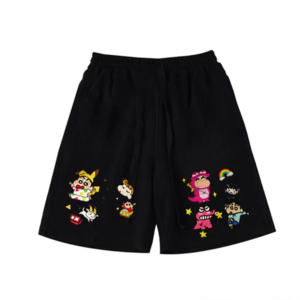 Novos shorts masculinos crayon - Anime Merchandise Store Japan avaliação e preço