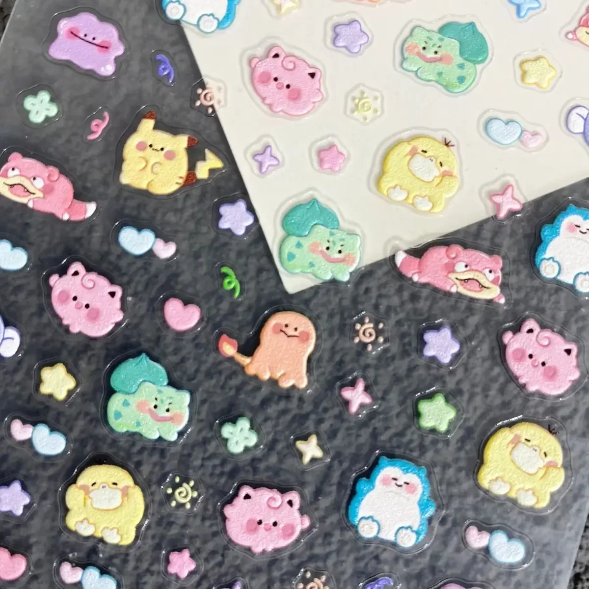 Adesivos de unhas 5D em relevo - Anime Merchandise Nepal avaliação e preço