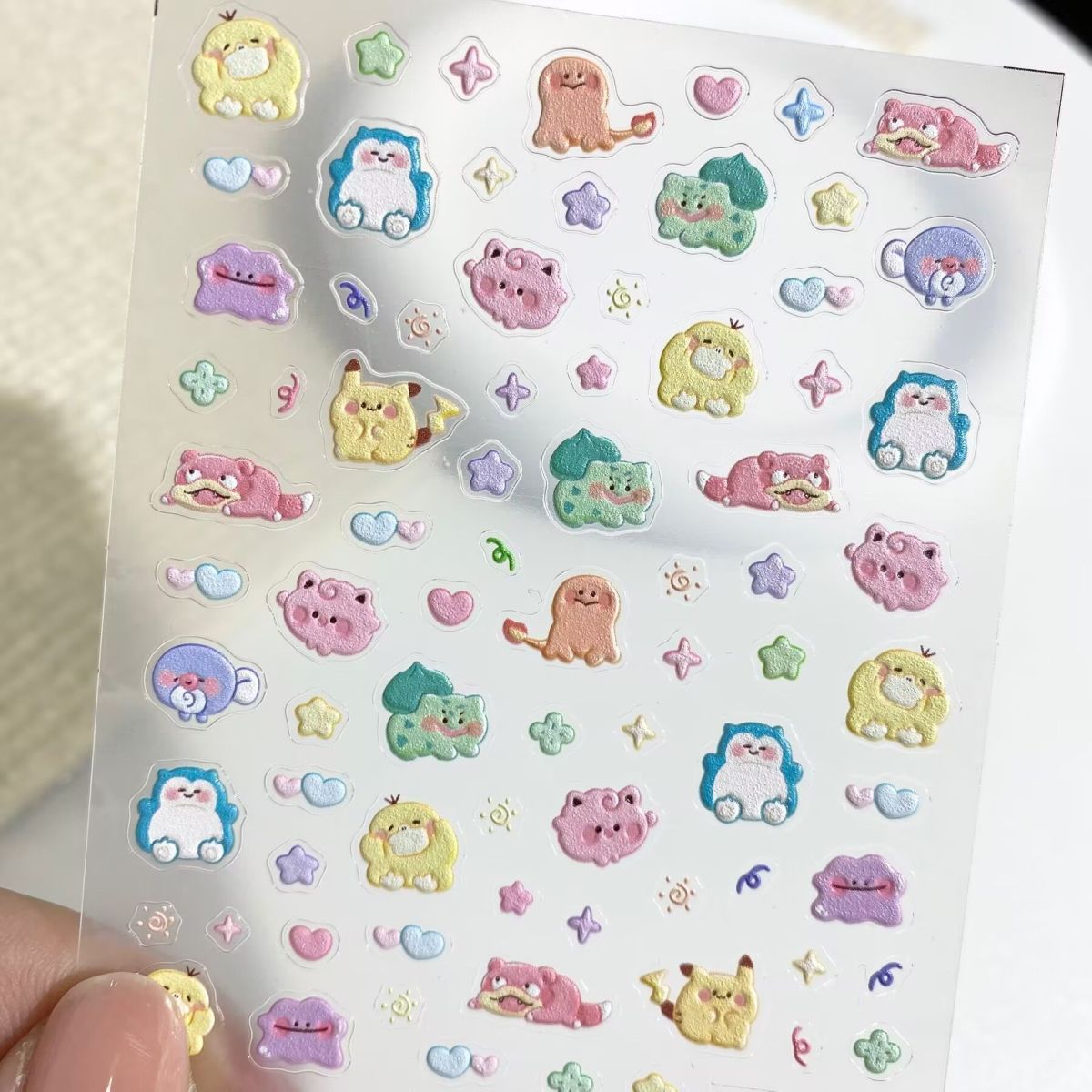 Adesivos de unhas 5D em relevo - Anime Merchandise Nepal avaliação e preço