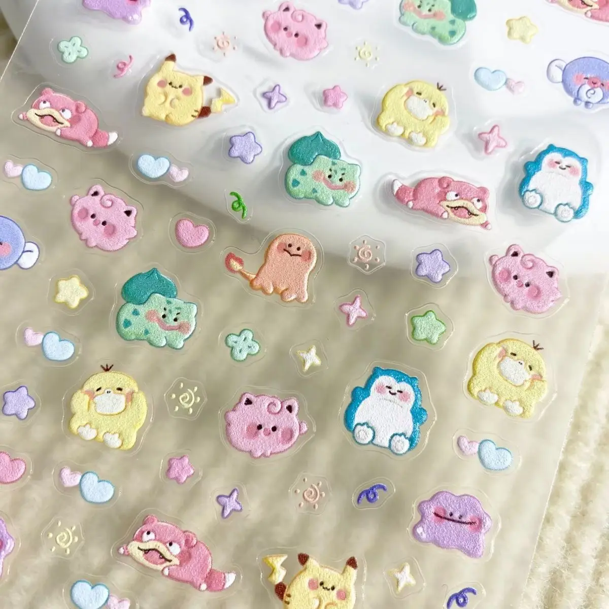 Adesivos de unhas 5D em relevo - Anime Merchandise Nepal avaliação e preço