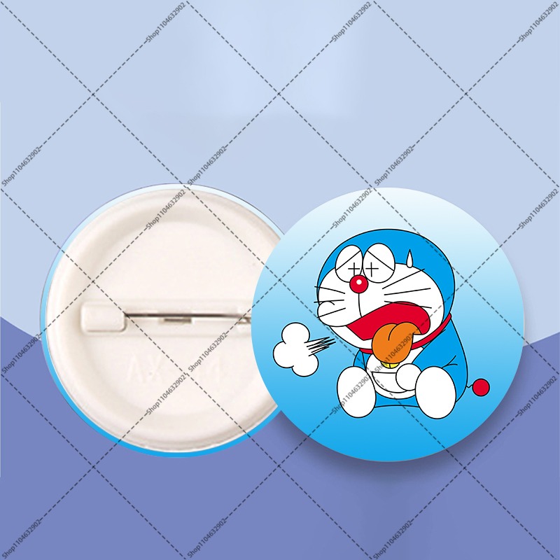 Pins de Anime Doraemon para Mu - Anime Merchandise Women avaliação e preço